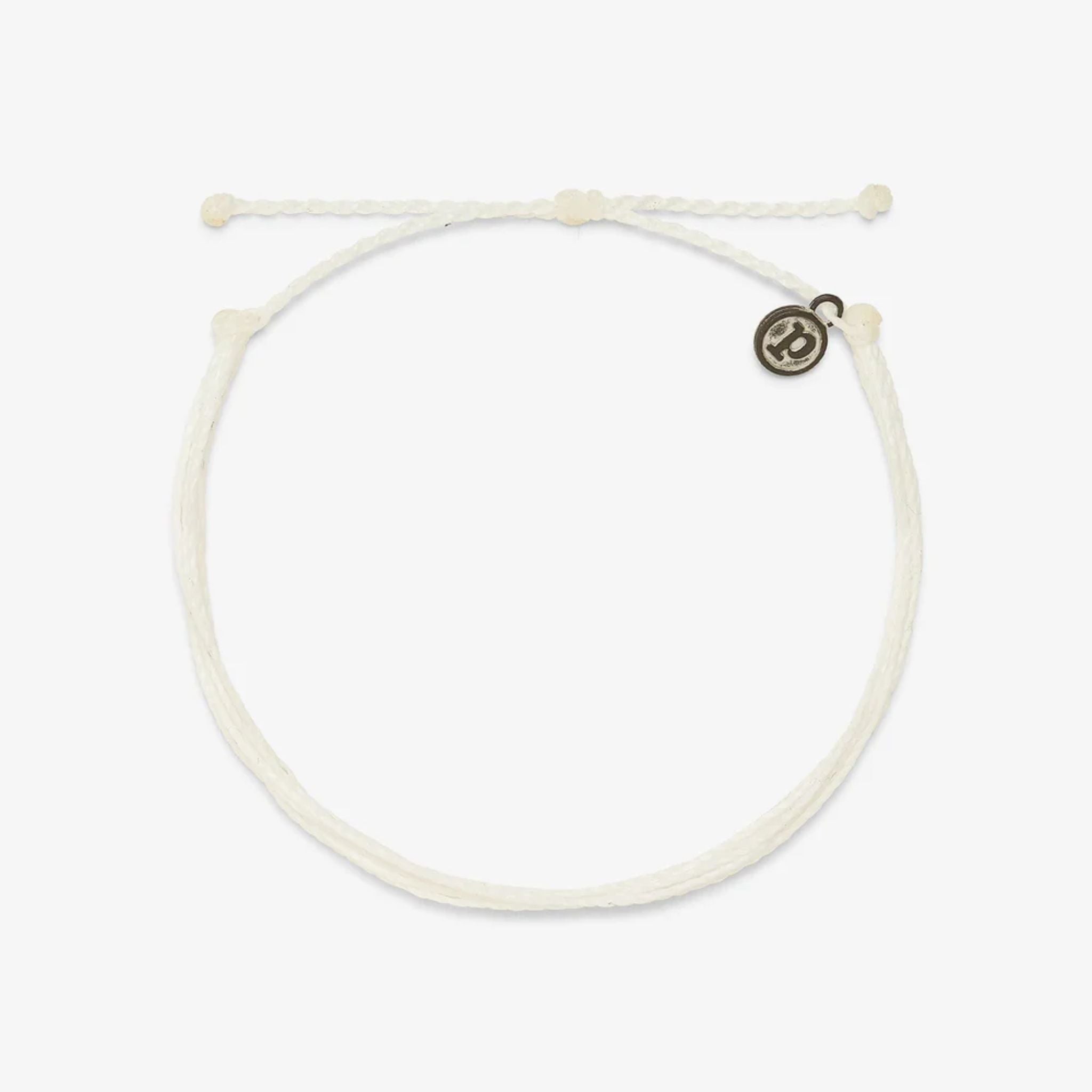 bracelet-cheville-blanc-pura-vida-10BRPK1159, DM2 SHOP, ANKLET, 01