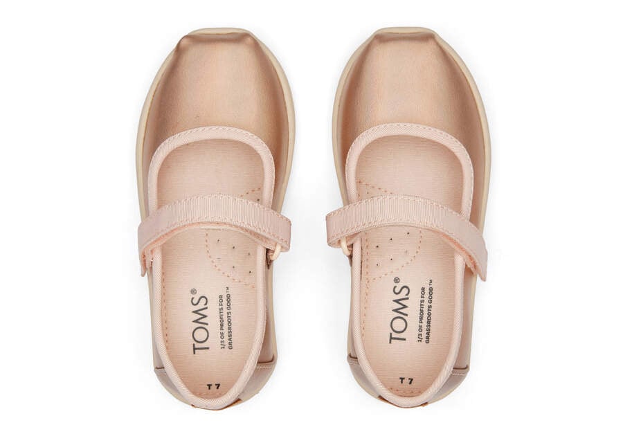 CHAUSSURES BALLERINES FILLE MARY JANE, TOMS