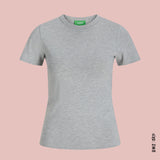 T-SHIRT GRIS BASIQUE FEMME, JJXX