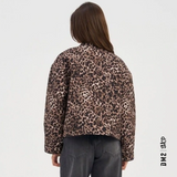 MANTEAU VILLE FEMME HALLIE LEOPARD, ONLY