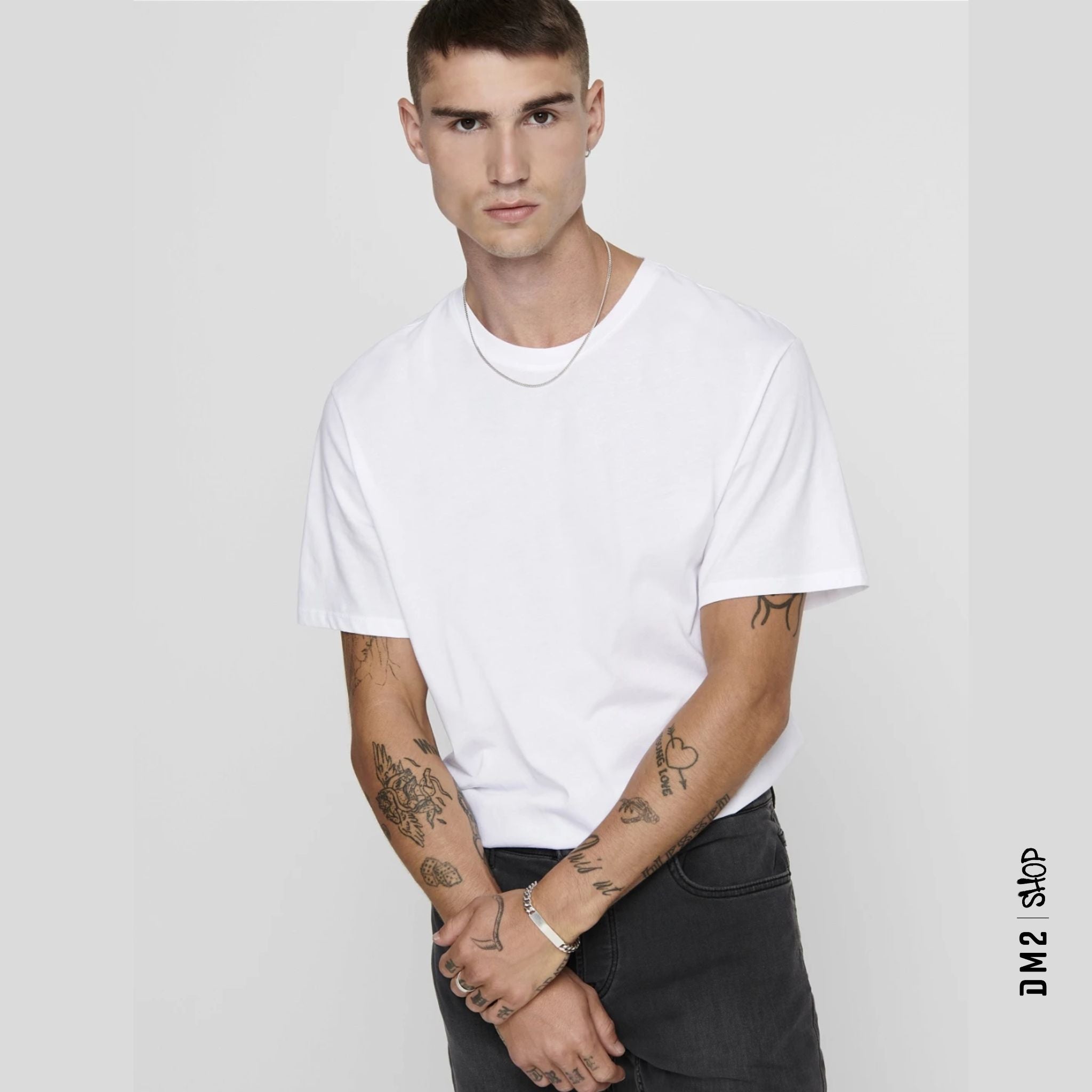 T-SHIRT HOMME MATT, ONLY AND SONS ( 3 couleurs )