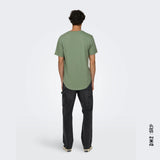 T-SHIRT HOMME MATT, ONLY AND SONS ( 3 couleurs )