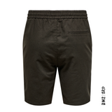 SHORT LIN HOMME LINUS NOIR, ONLY & SONS