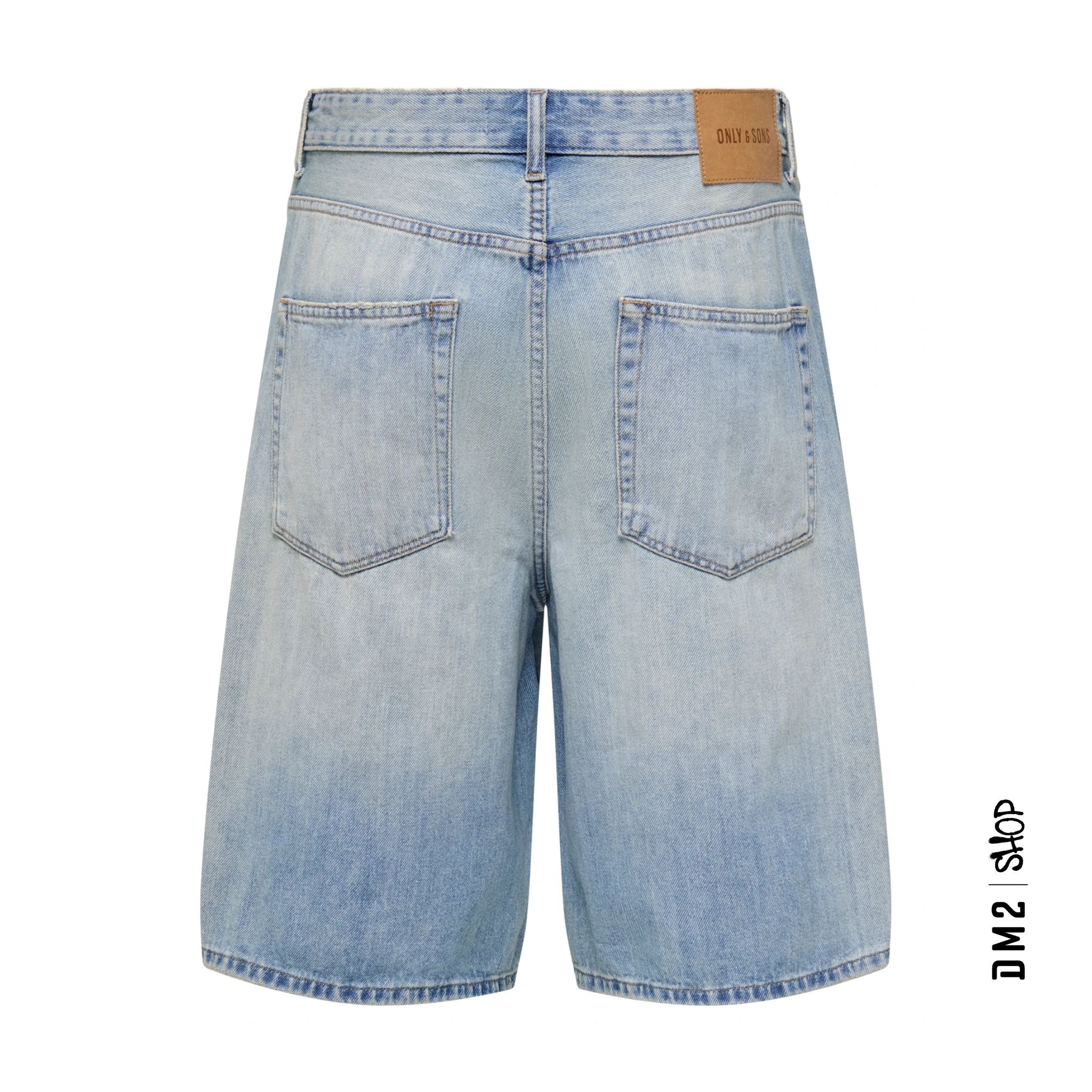 SHORT DENIM HOMME CARL MID, ONLY & SONS