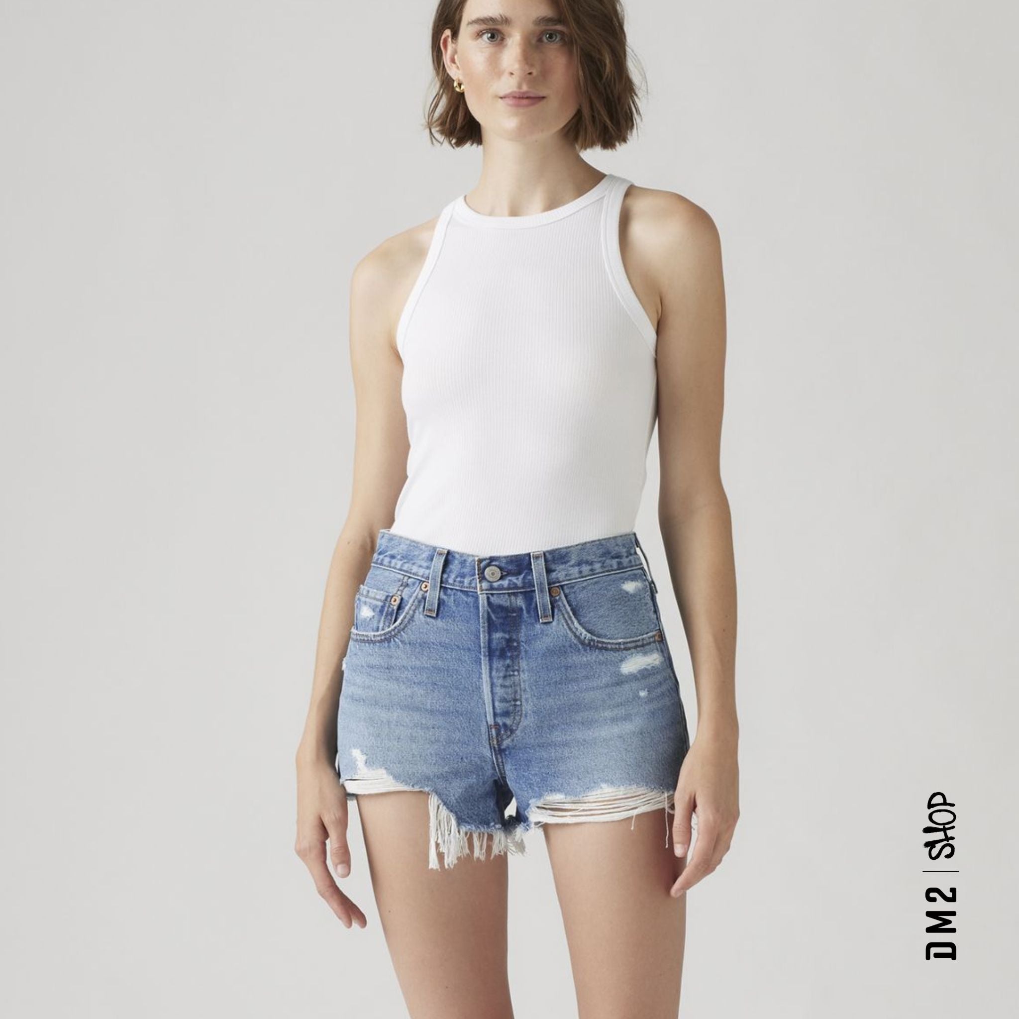 SHORT FEMME 501  BLOW BIG HORN, LEVI'S