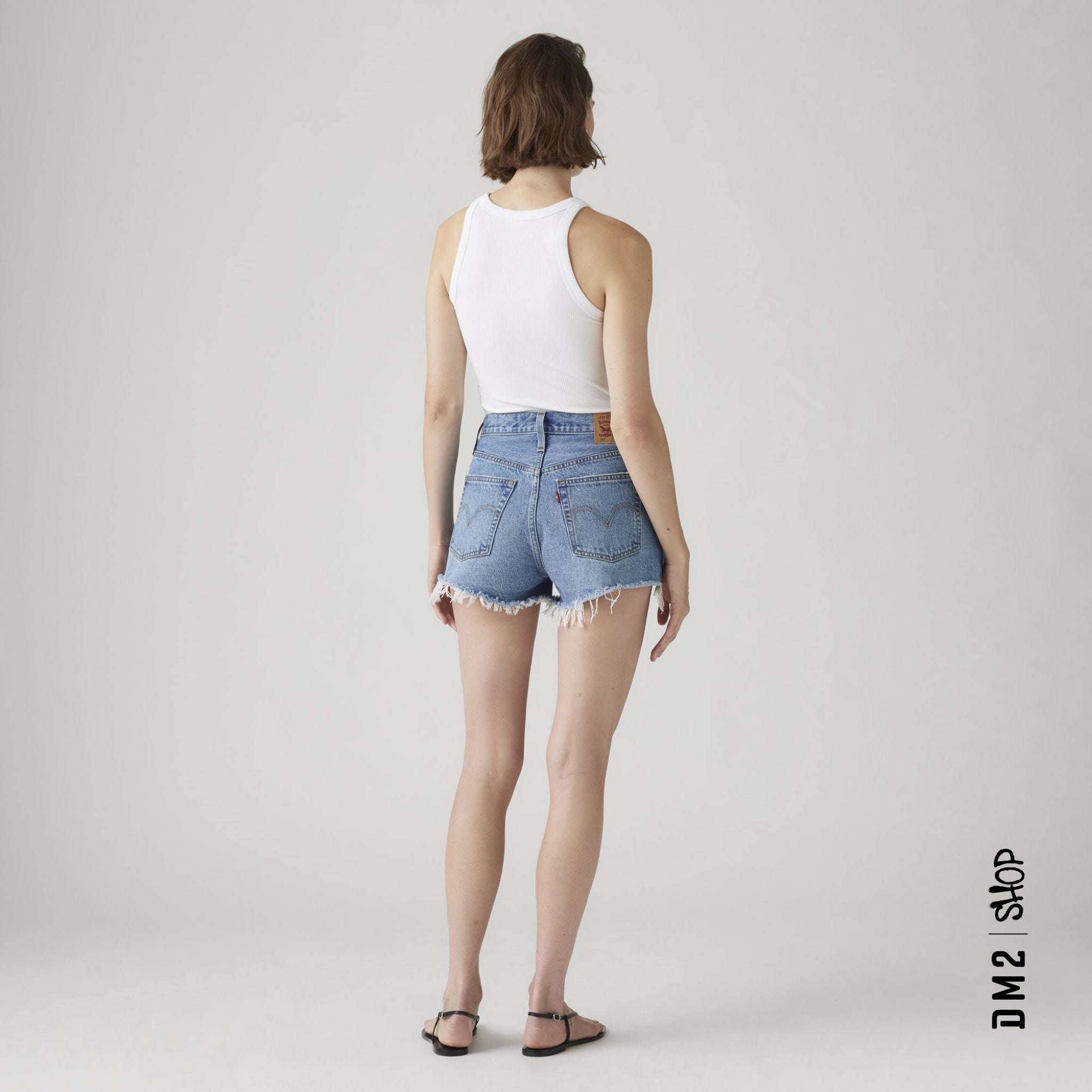 SHORT FEMME 501  BLOW BIG HORN, LEVI'S