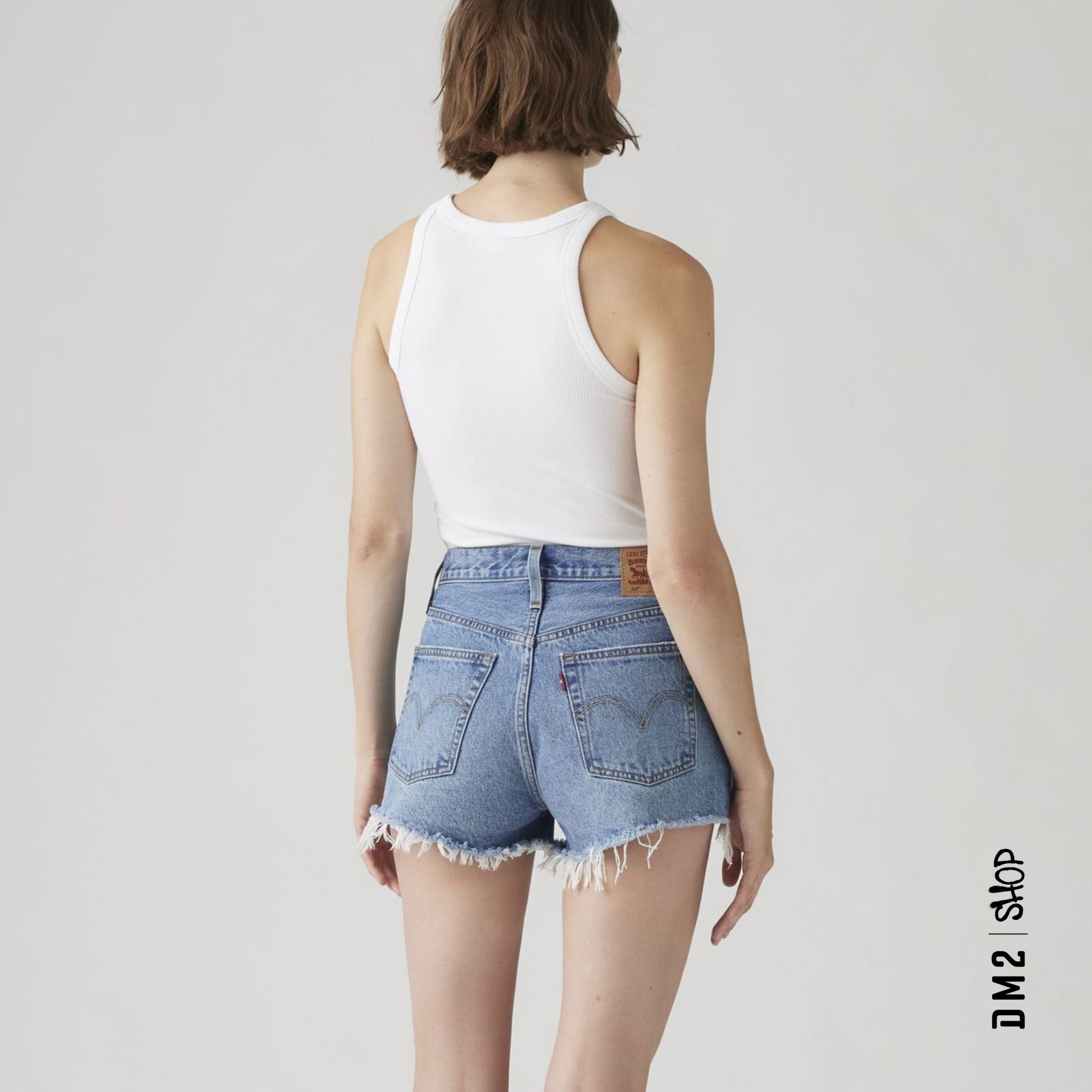 SHORT FEMME 501  BLOW BIG HORN, LEVI'S