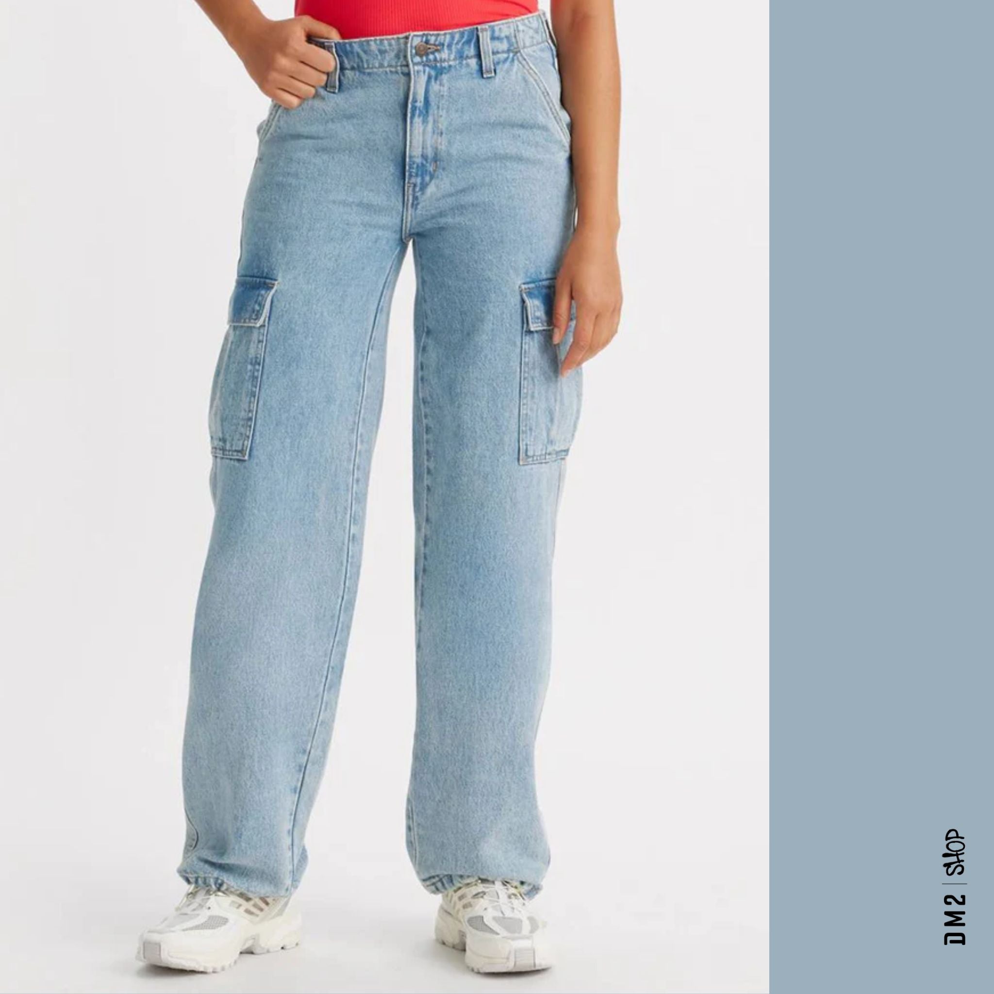 JEANS LEVI'S 94' BAGGY CARGO DENIM FEMME