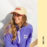 CASQUETTE FEMME ACTIVE DAD JAUNE, LES SAISONS