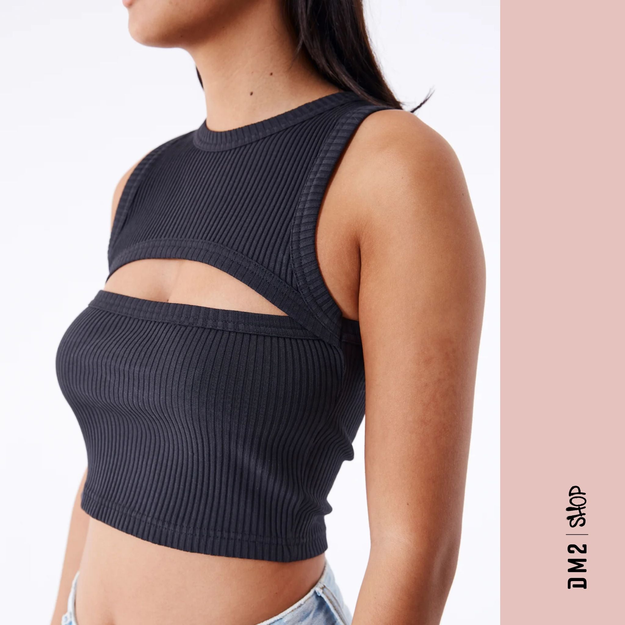 CAMISOLE FEMME AINSLEE, DR.DENIM