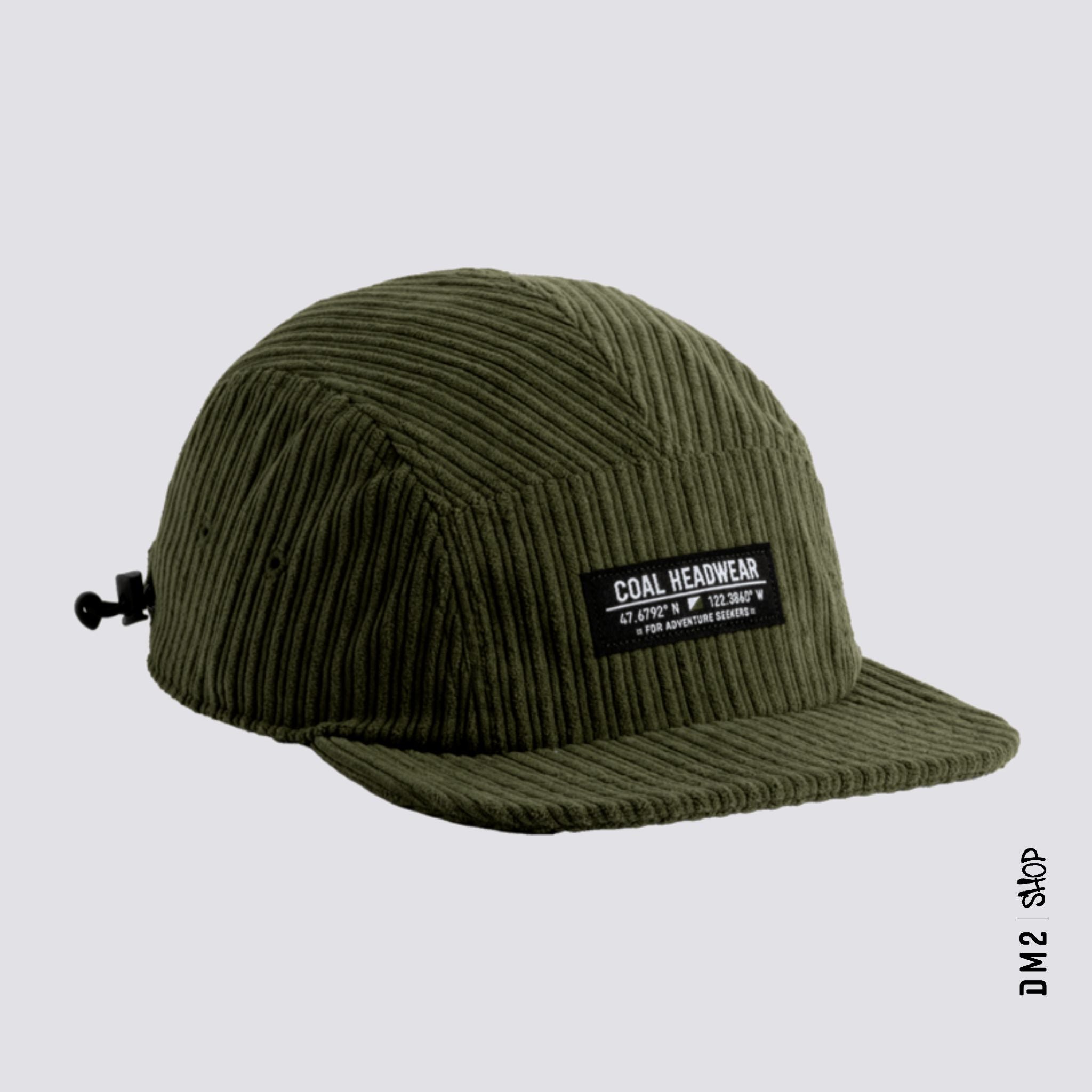 CASQUETTE UNISEXE ANALOG OLIVE, COAL