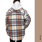 MANTEAU VILLE FEMME ANNABELLE PLAID NANA