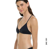 BIKINI HAUT FEMME ARLET NOIR, EIDON