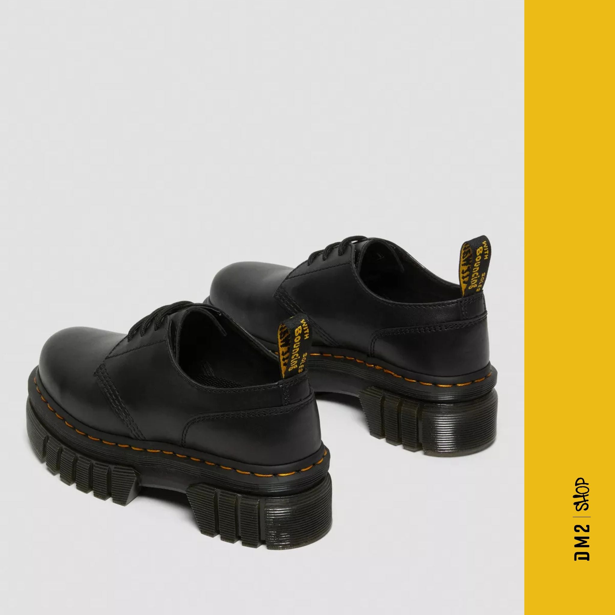 CHAUSSURES AUDRICK NAPPA PLATFORM NOIR, DR.MARTENS