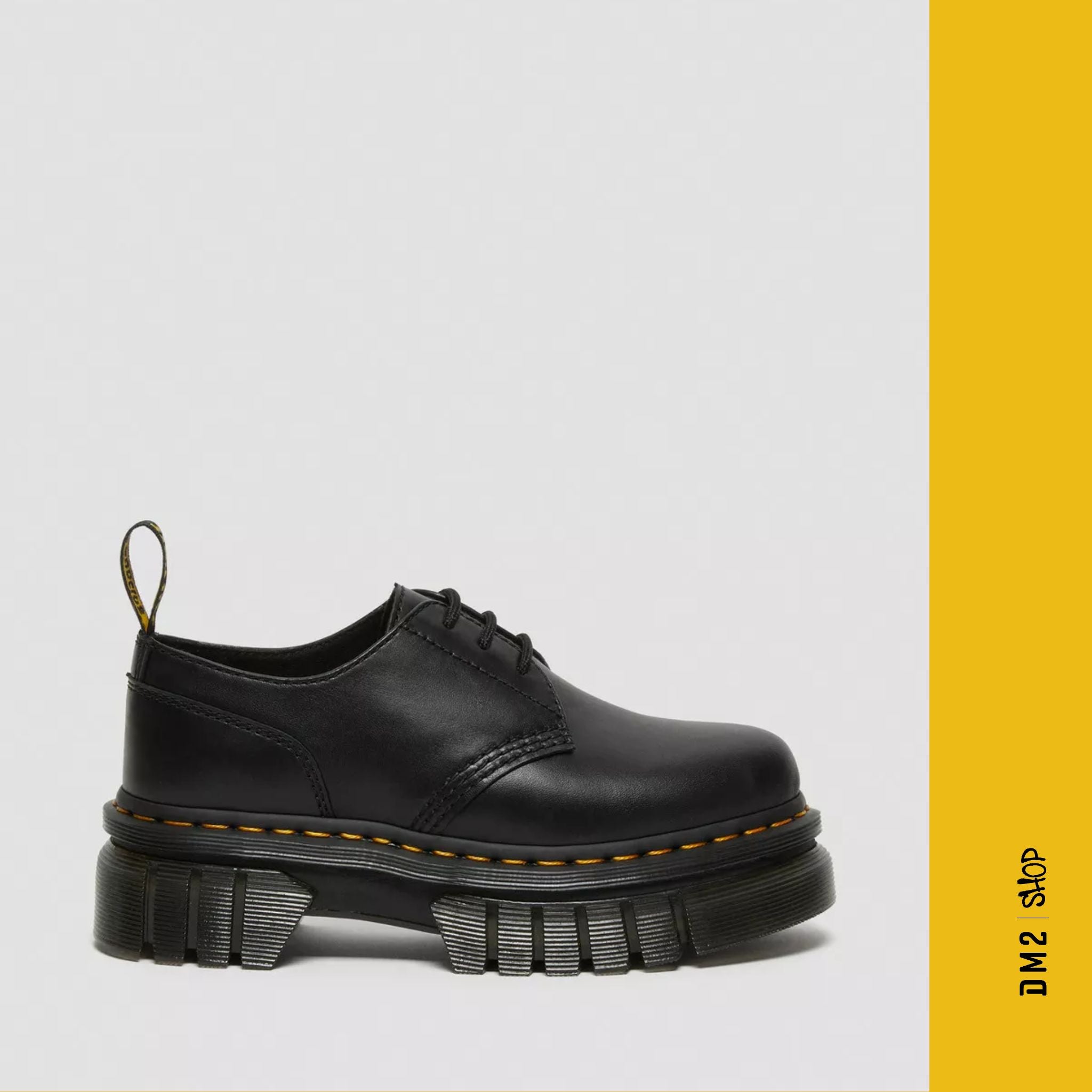 CHAUSSURES AUDRICK NAPPA PLATFORM NOIR, DR.MARTENS