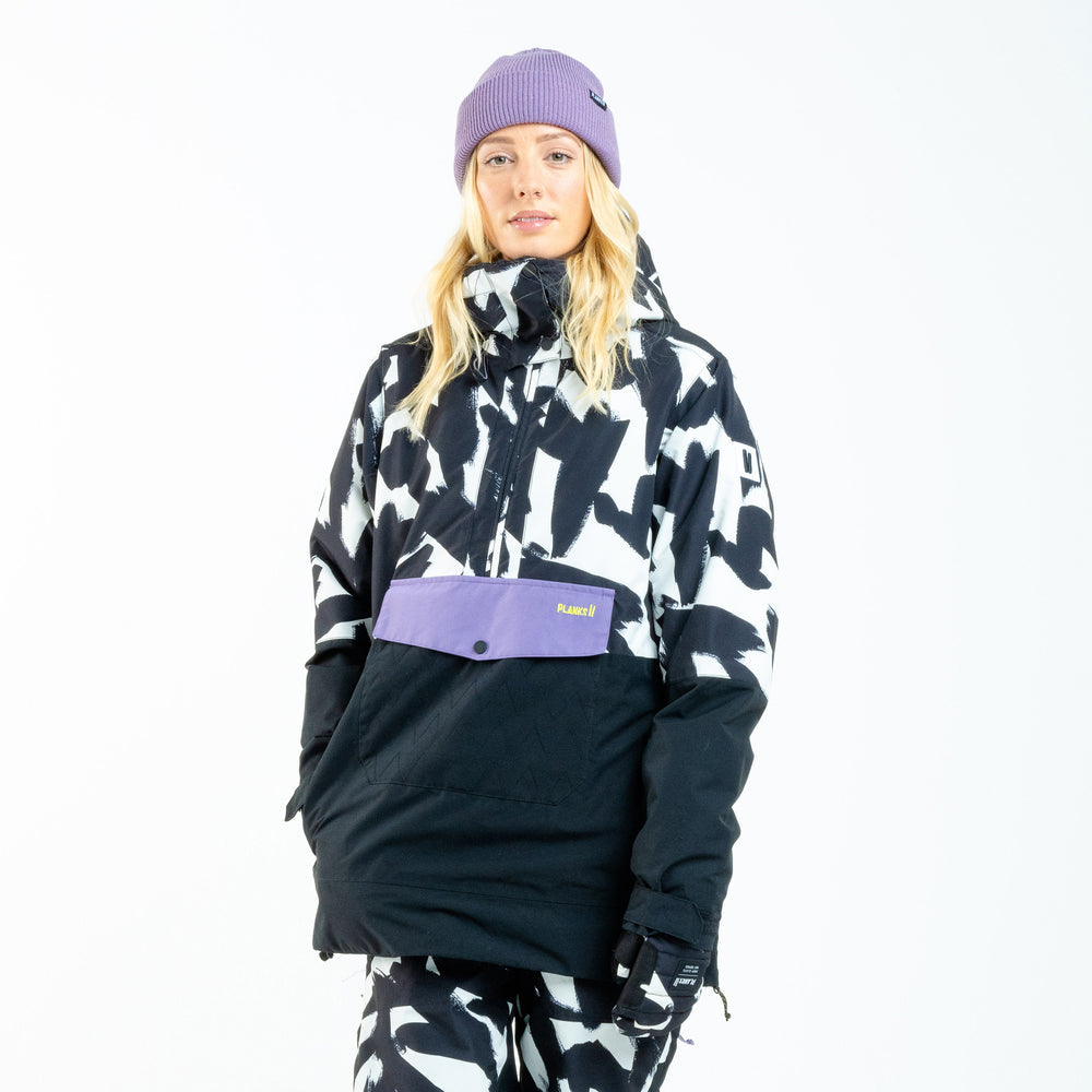 WOMEN S INSULATED OVERSTOKE ANORAK PLANKS DM2 SHOP