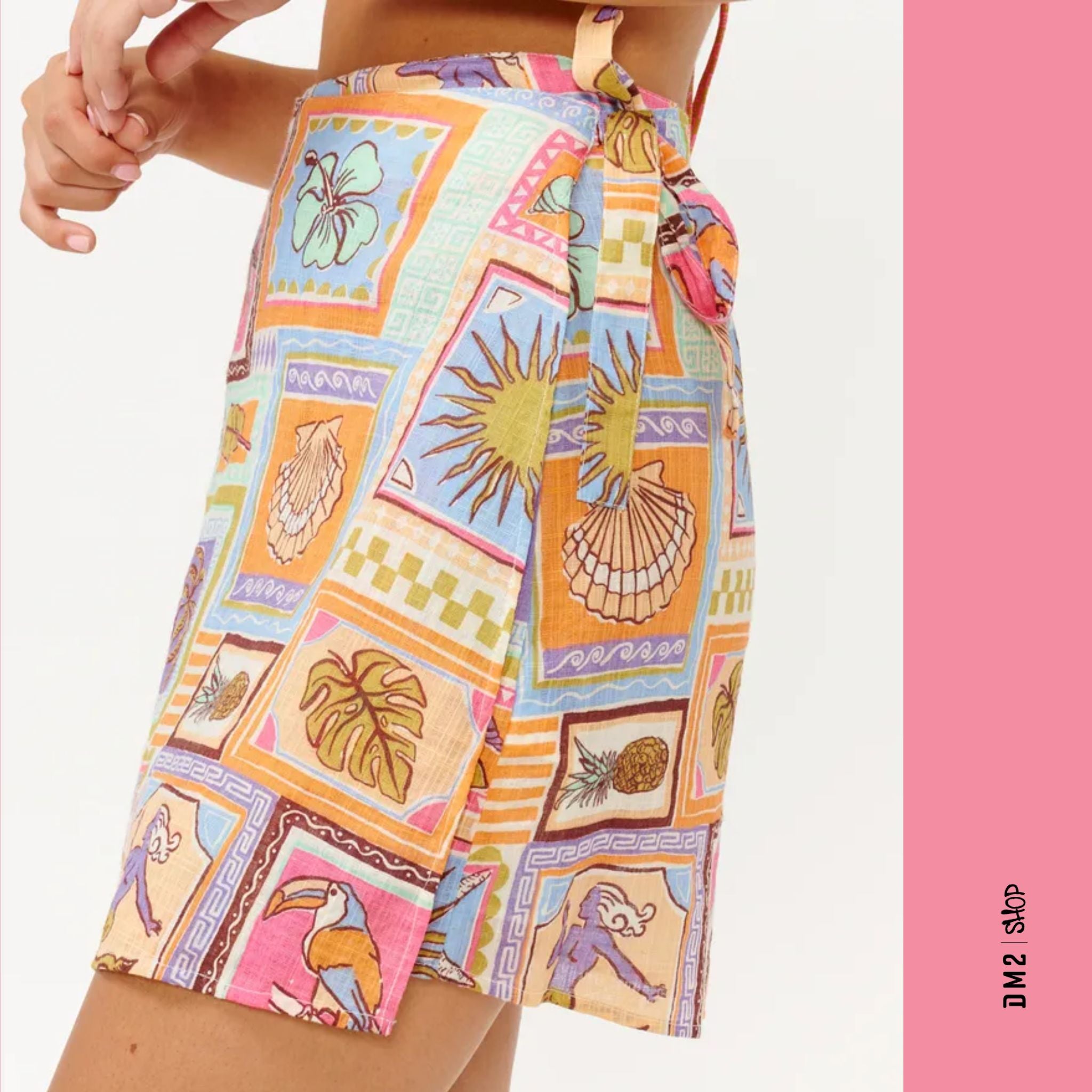 JUPE WRAP FEMME BEACH PARTY, RIP CURL