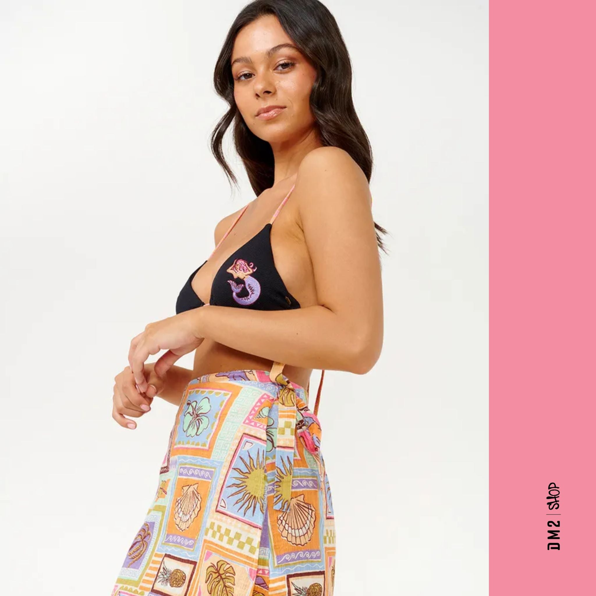 JUPE WRAP FEMME BEACH PARTY, RIP CURL