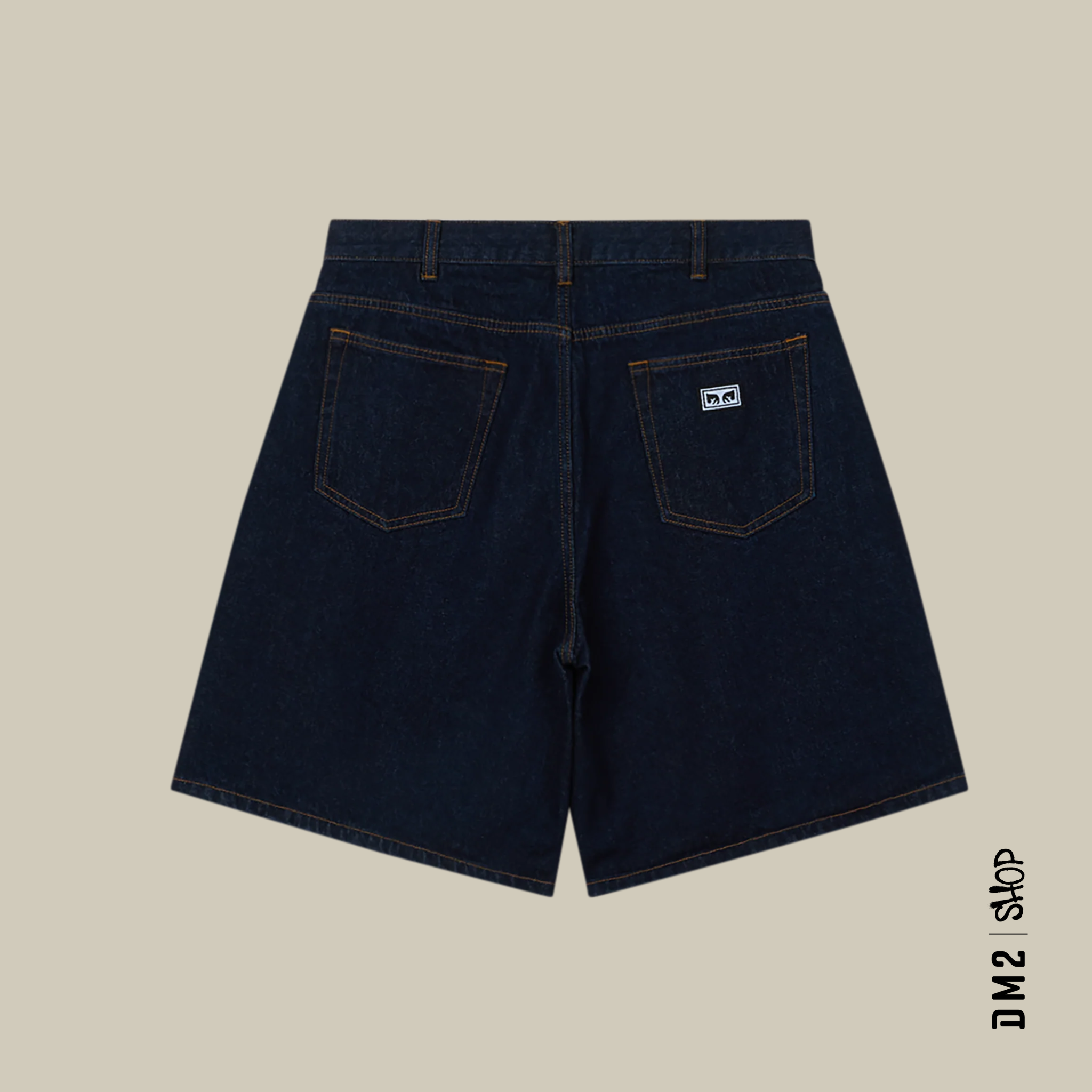 SHORT HOMME BIGWIG BAGGY RINSE, OBEY