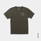 T-SHIRT HOMME BLUE CRABBER OLIVE, SALTY CREW