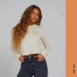 CROP TOP MANCHES LONGUES BOARDWALK SALTY CREW