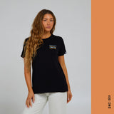 T-SHIRT SALTY CREW FEMME BOARDWALK NOIR