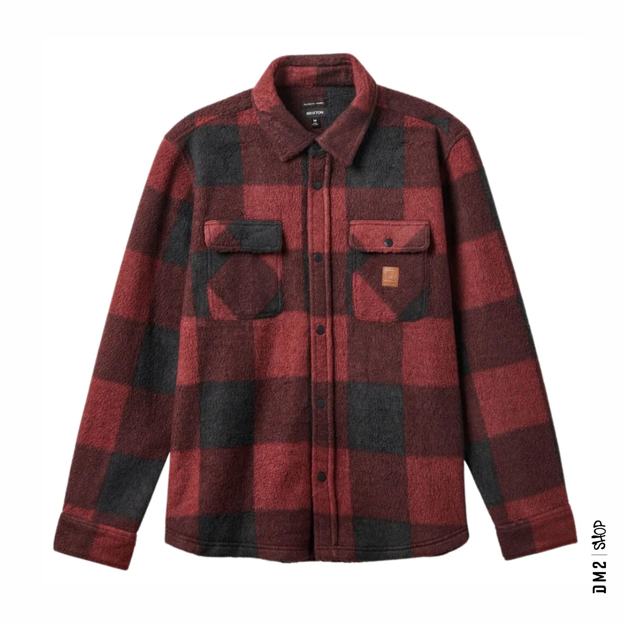 CHEMISE BOWERY ARCTIC BRIXTON ROUGE