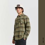 CHEMISE FLANNEL BOWERY VERTE, BRIXTON