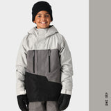 manteau-snow-junior-geo-white-heather-W24