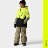 MANTEAU SNOW JUNIOR 686 HYDRA LIME COLORBLOCK