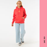 HOOD FEMME CALA HERITAGE ROUGE, RIP CURL