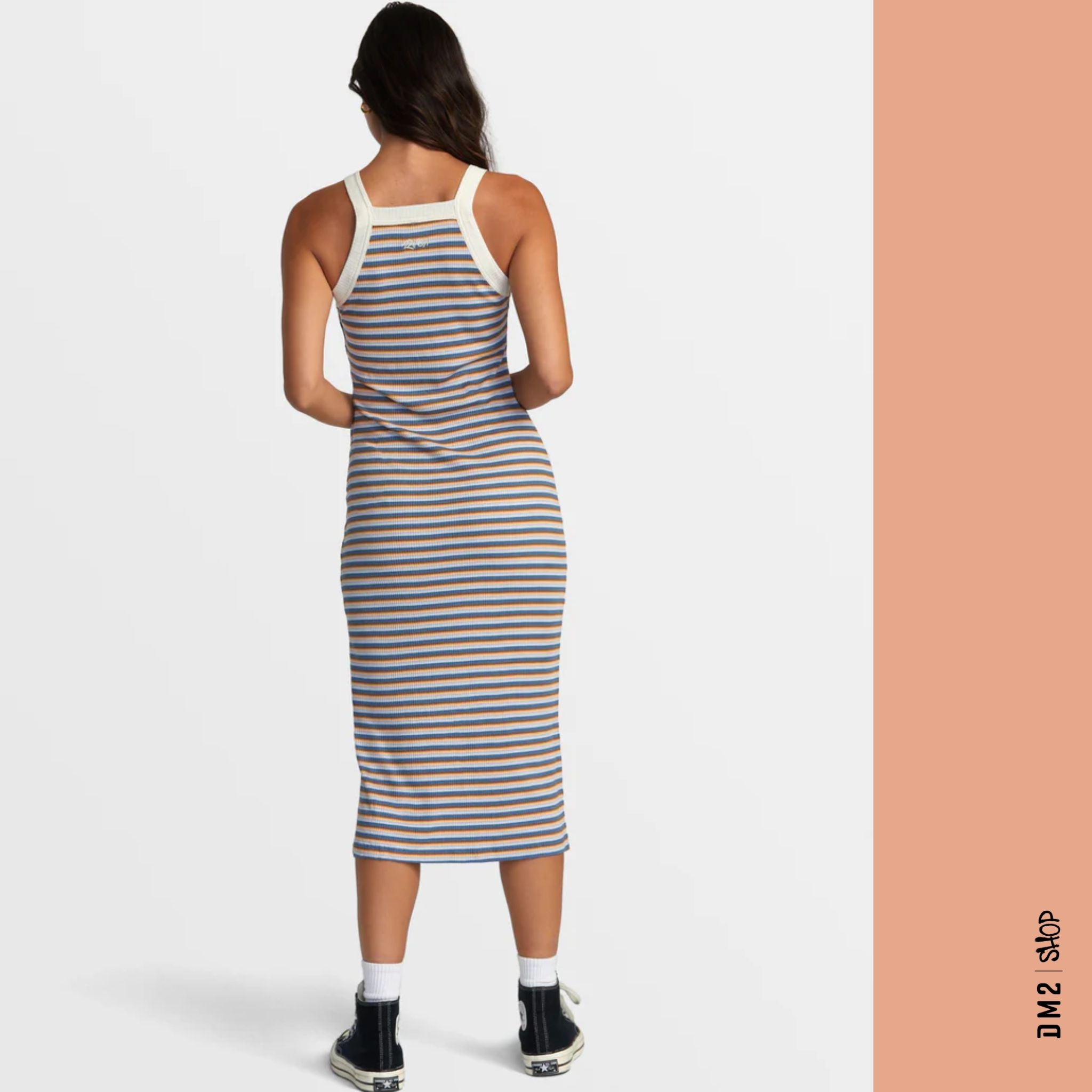 ROBE RVCA CARELESS RIB MIDI