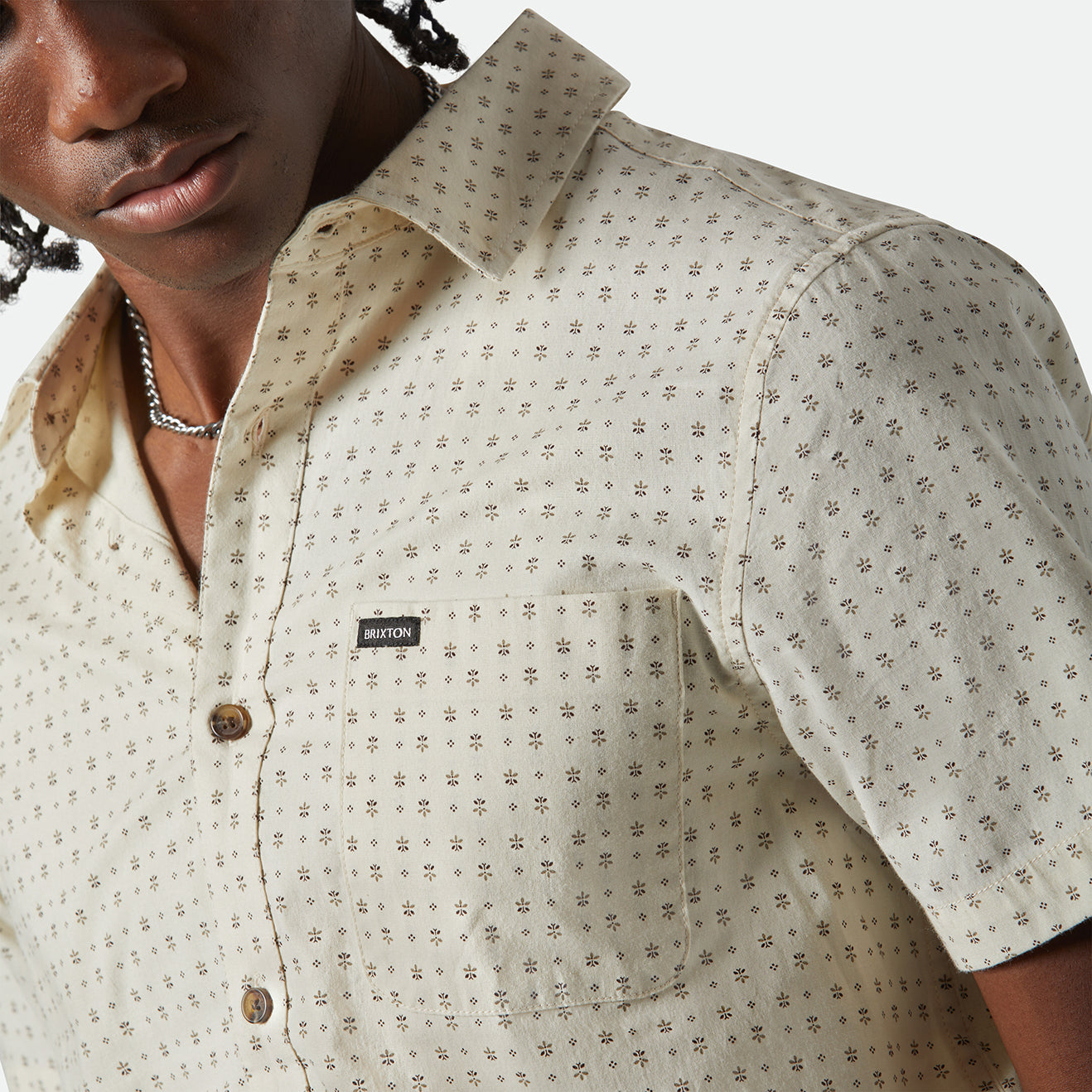 CHEMISE HOMME CHARTER, BRIXTON ( 2 couleurs )