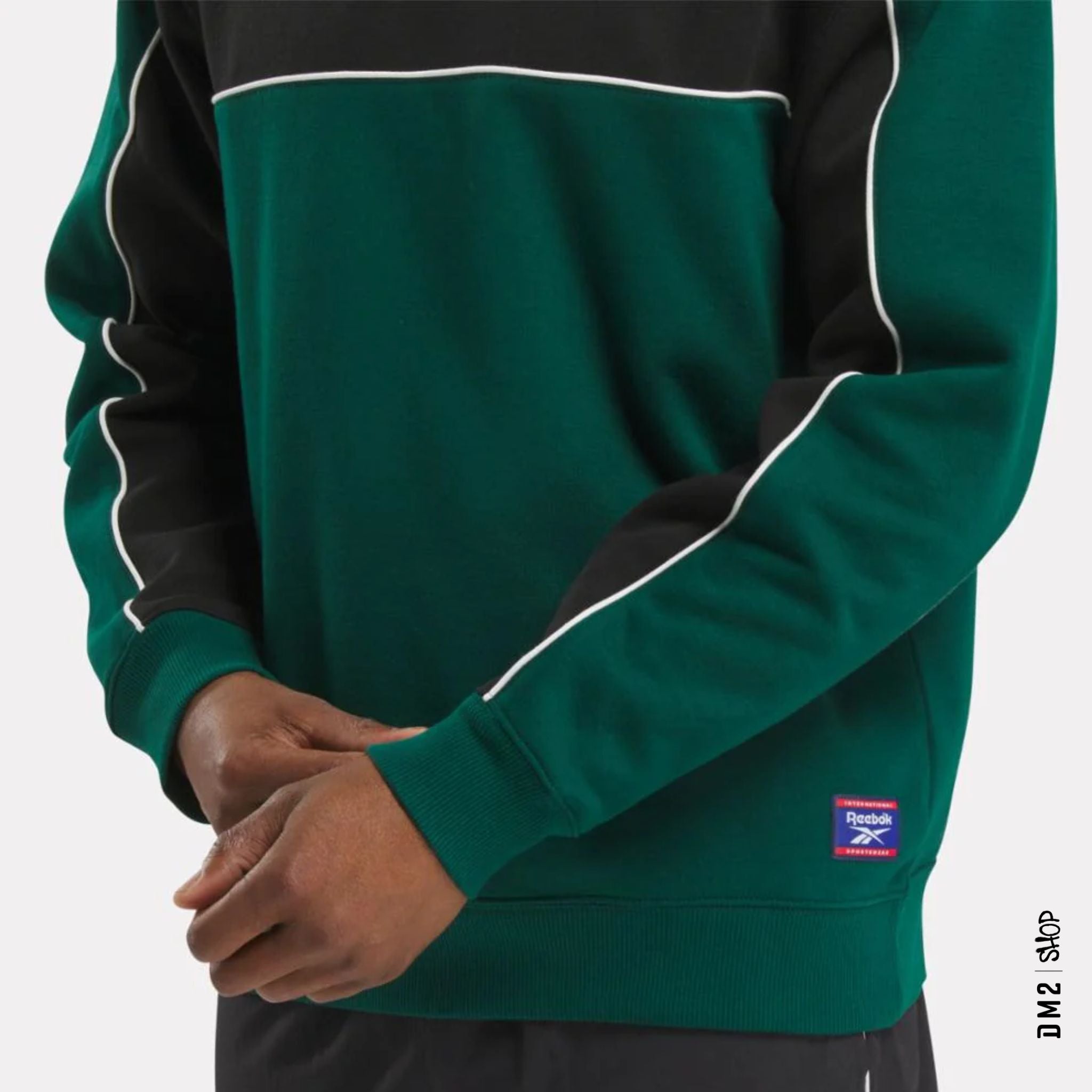 CREWNECK REEBOK HOMME COLLEGE GREEN