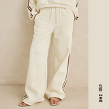 JOGGING RHYTHM CONTRAST CREAM FEMME