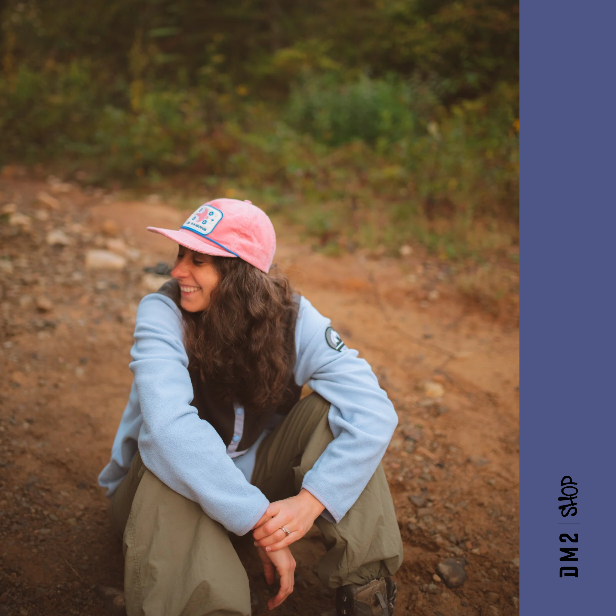 CASQUETTE UNISEXE CORDUROY ROSE, LES SAISONS