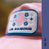 CASQUETTE UNISEXE CORDUROY ROSE, LES SAISONS