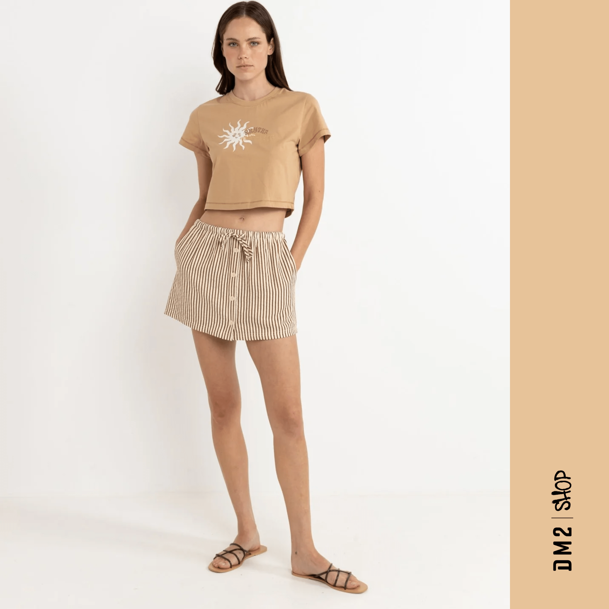 SKORT RHYTHM FEMME COVE STRIPES - DM2 SHOP