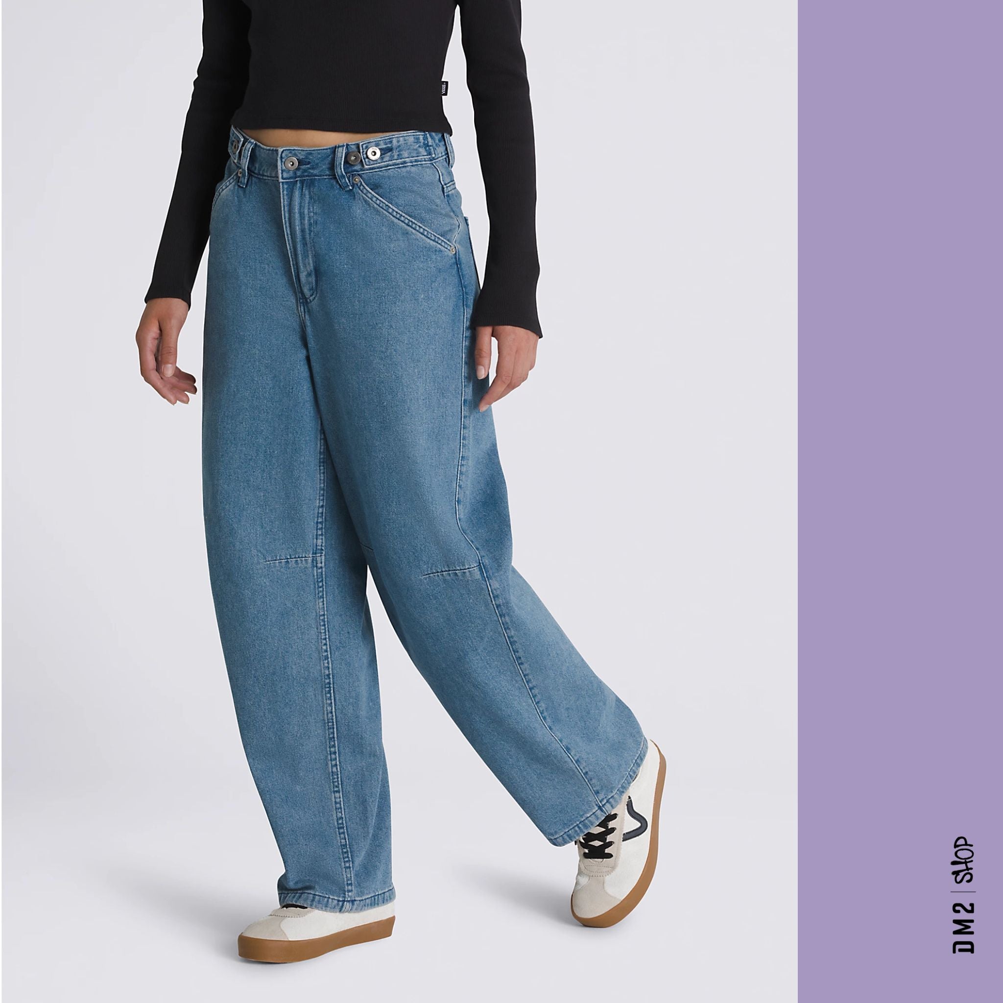 JEANS VANS CURBSIDE DENIM FEMME