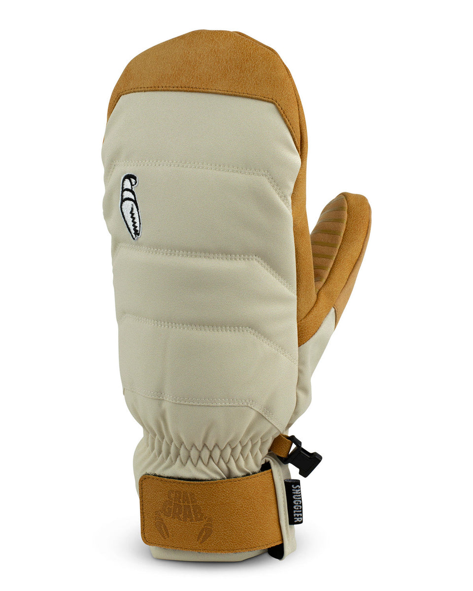 SNOW UNISEX SNUGGLER TAN CRAB GRAB MITTENS – DM2 SHOP