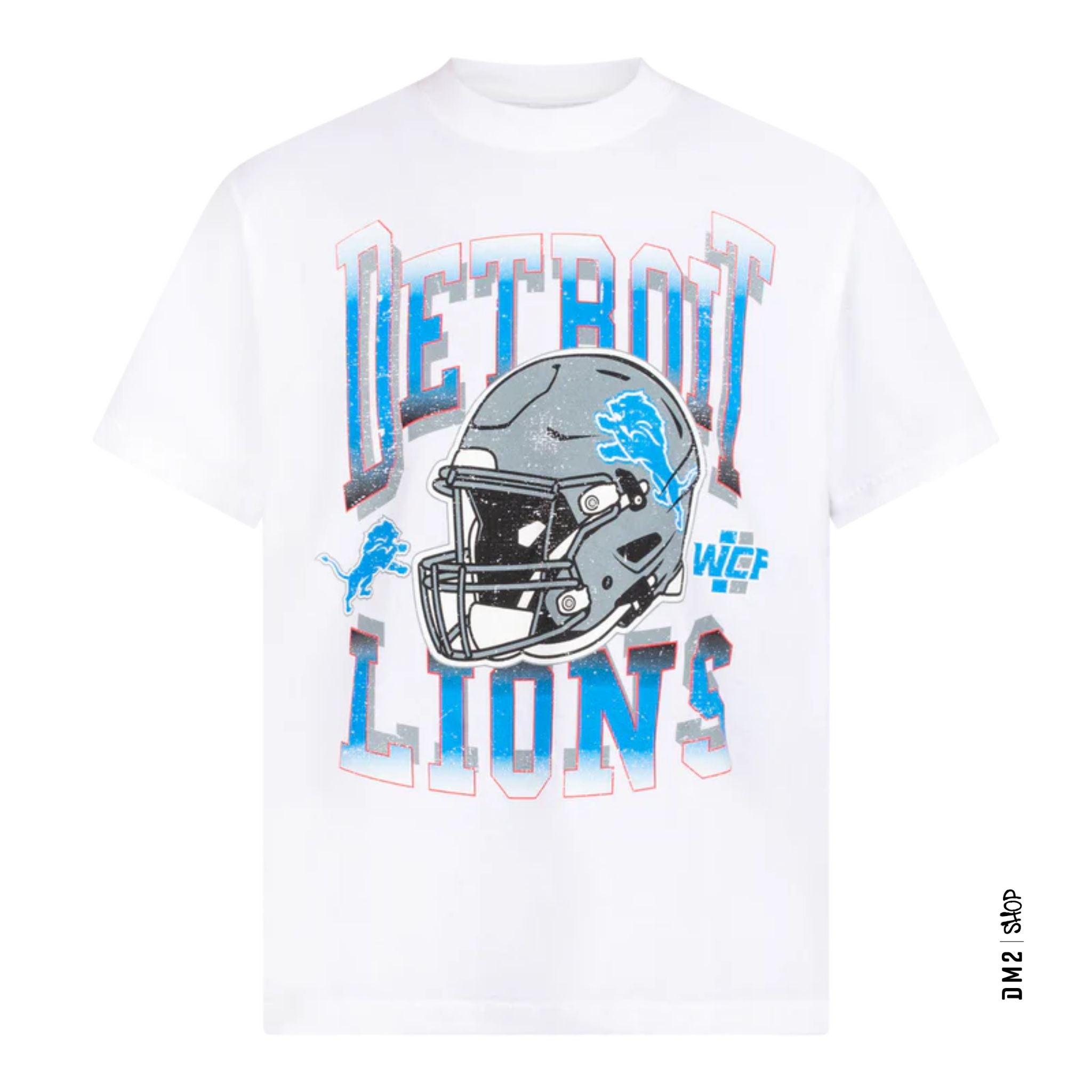 T-SHIRT UNISEXE DETROIT LIONS, MARBLE