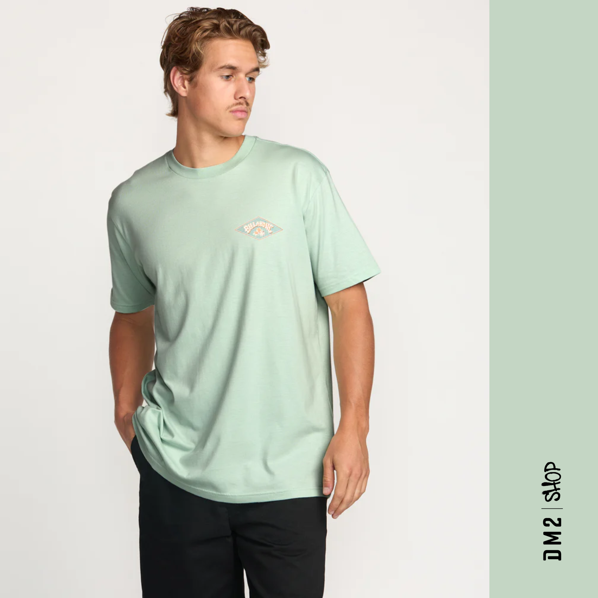 t-shirt-homme-diamond-arch-seafoam-billabong-S25