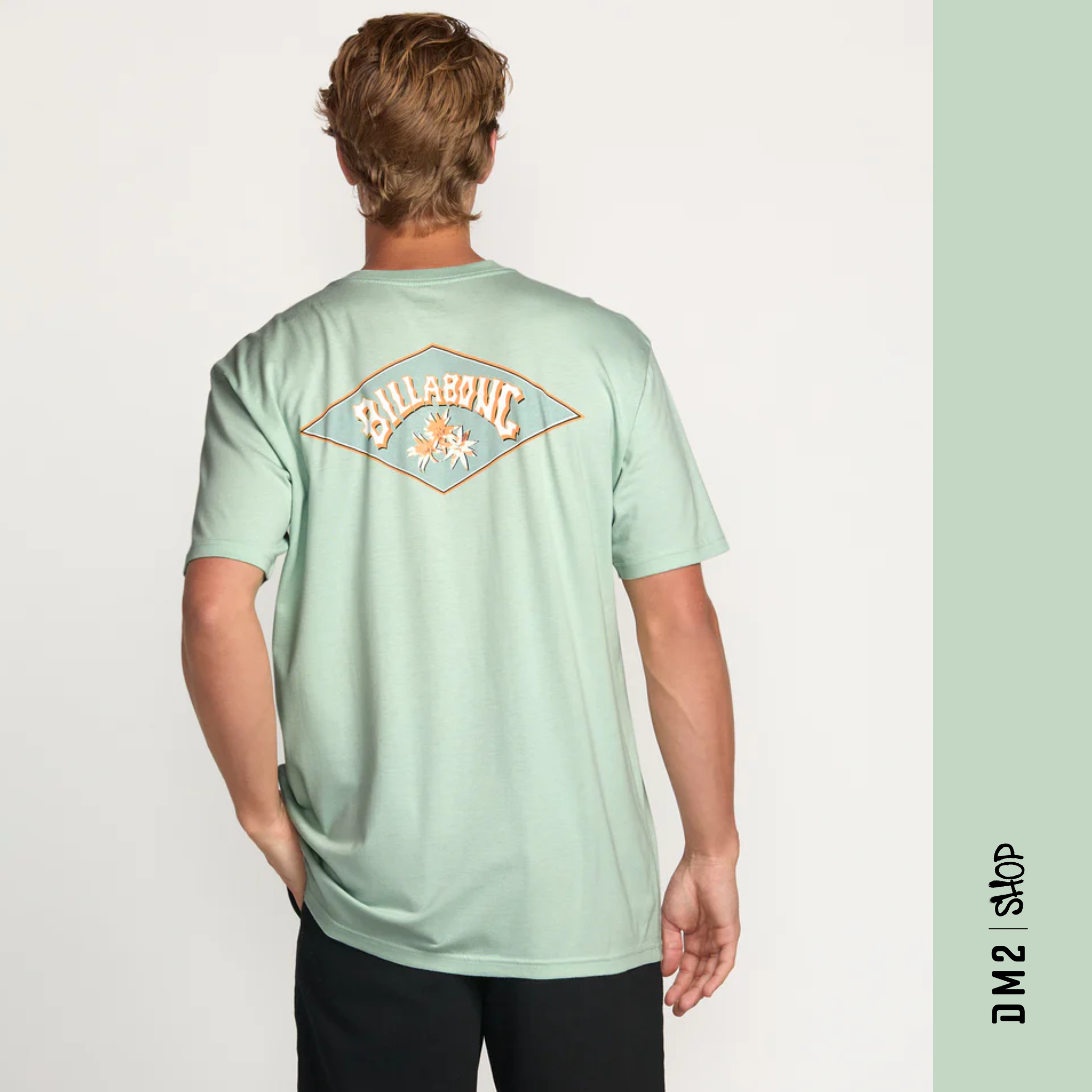 T-SHIRT HOMME DIAMOND ARCH SEAFOAM, BILLABONG