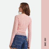HAUT BRIXTON FEMME DOLLY DENTELLE ROSE