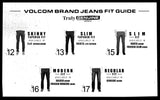 JEANS VORTA SLIM BLUE BIRD, VOLCOM