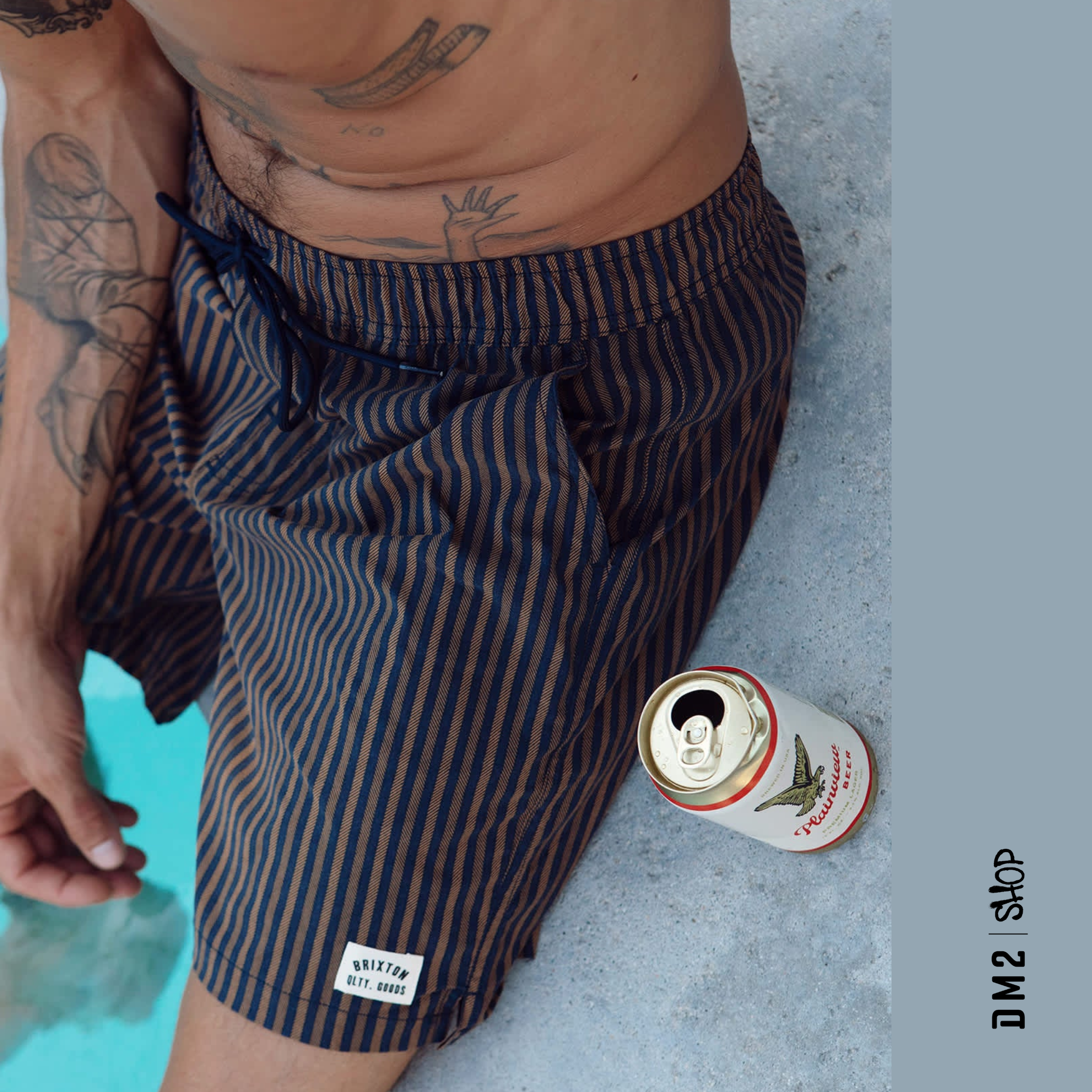 short-homme-everyday-hybrid-brixton-S25