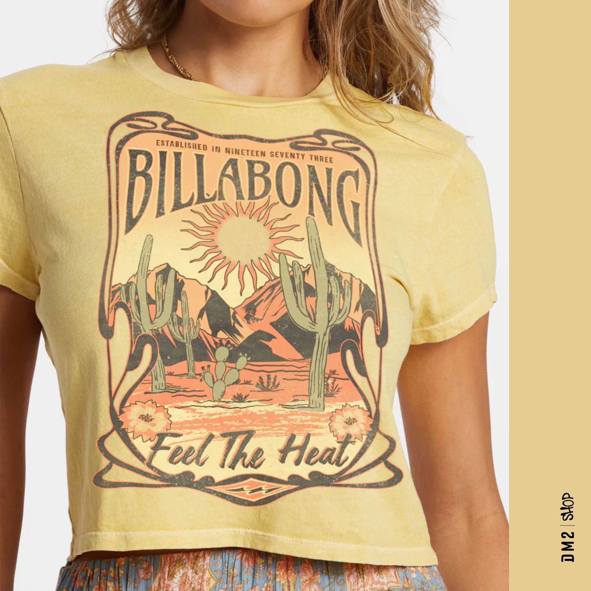 T-SHIRT FEMME BILLABONG FEEL THE HEAT