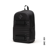SAC A DOS FLEET SKATE ALL BLACK 28L, HERSCHEL