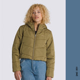 MANTEAU DE VILLE FEMME VANS FOUNDRY CROP, 2 couleurs