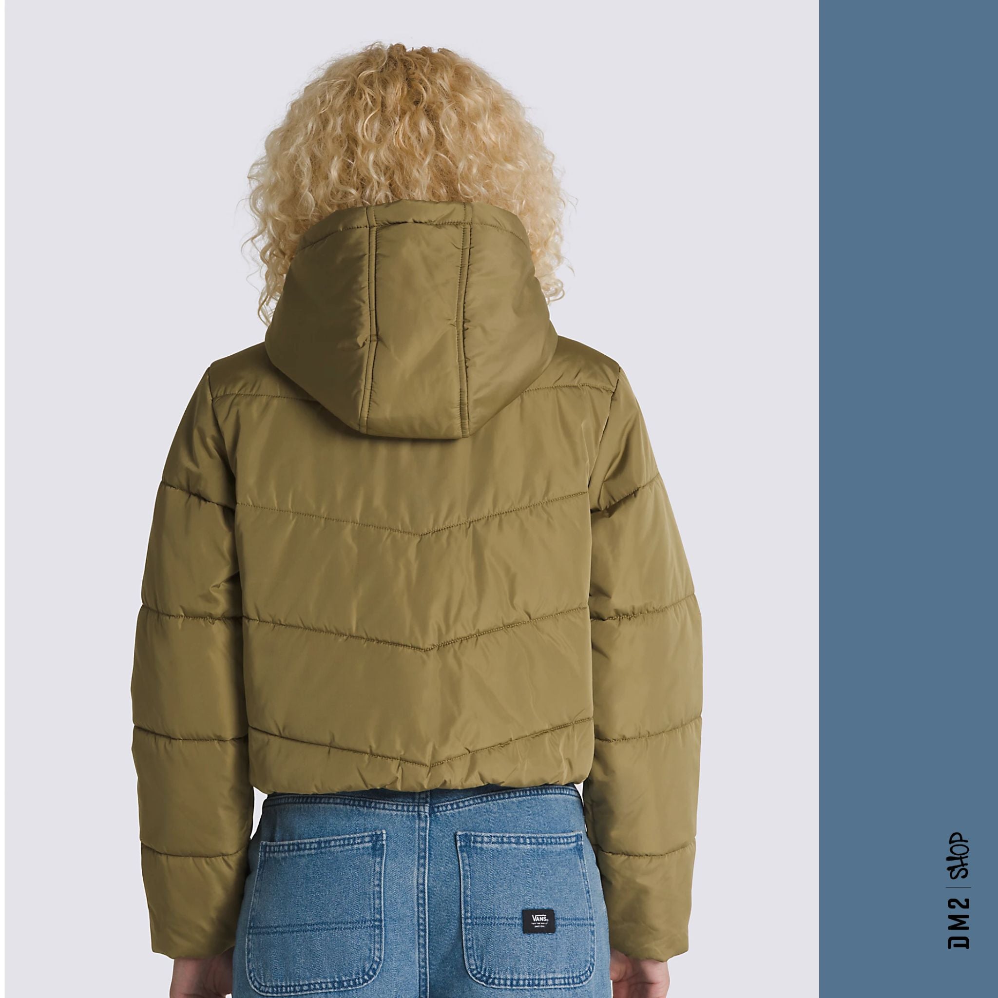 MANTEAU DE VILLE FEMME VANS FOUNDRY CROP, 2 couleurs